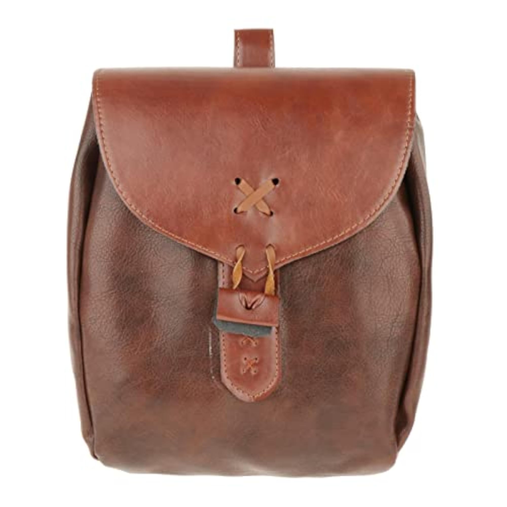 Retro Pouch Style Backpack with Pockets